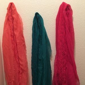 Infinity scarf lot